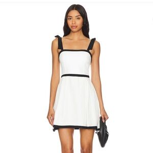 Alice + Olivia Dress | Small | Linen & Cotton